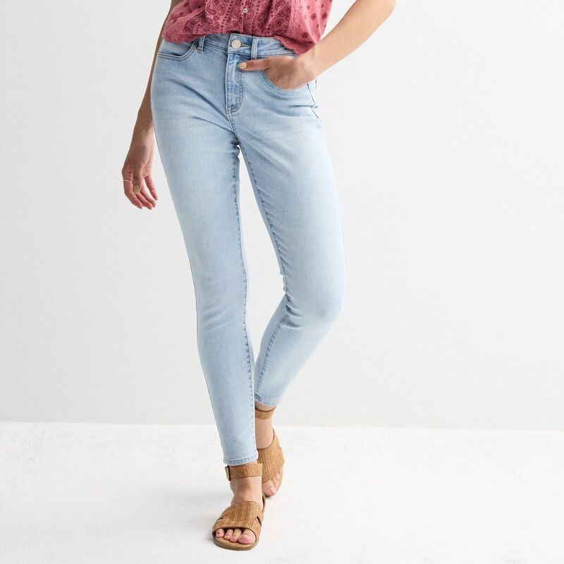 エスオー レディース ボトムス デニムパンツ ローライズ Juniors' SO Low-Rise Jeggings Clean Light