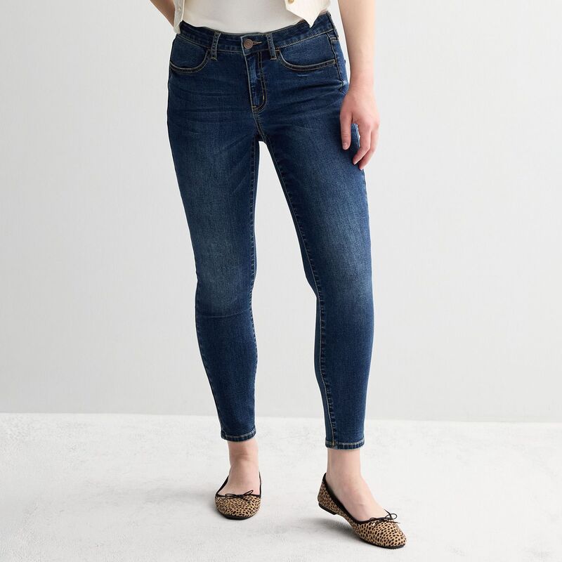 エスオー レディース ボトムス デニムパンツ ローライズ Juniors' SO Low-Rise Jeggings Dark Wash