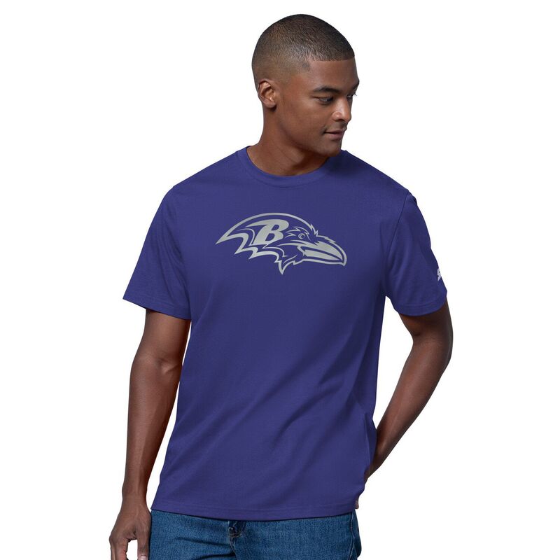 スターター メンズ トップス Tシャツ Men'starter Purple Baltimore Ravens Thursday Night Gridiron T-Shirt Rav Purple パープル