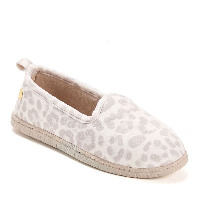 ディアフォームズ レディース シューズ サンダル Dearfoams Rachel Velour Women's Closed Back Slippers Leopard アニマル