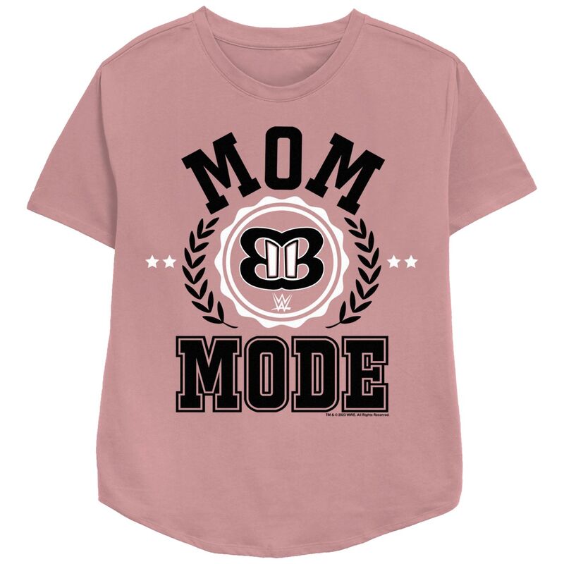 アニメキャラクター レディース トップス Tシャツ リラックスフィット グラフィック Licensed Character Women's WWE Momode Relaxed Fit Graphic Tee Mauve 7,441円