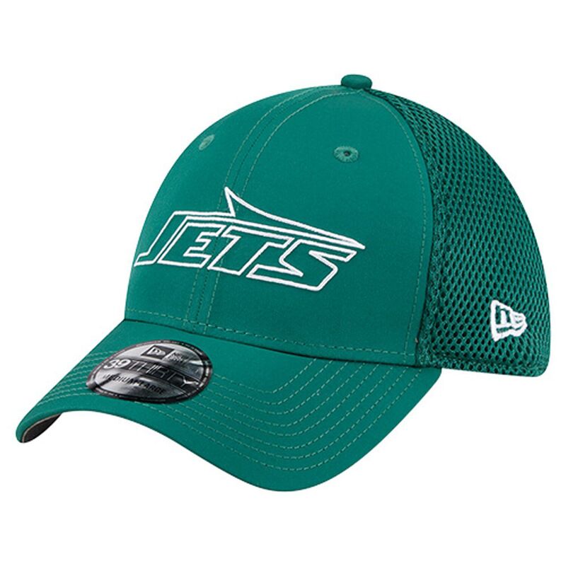 ニューエラ メンズ アクセサリー 帽子 Men's New Era Greenew York Jets Outline 39THIRTY Flex Hat Jet Green グリーン 8,455円