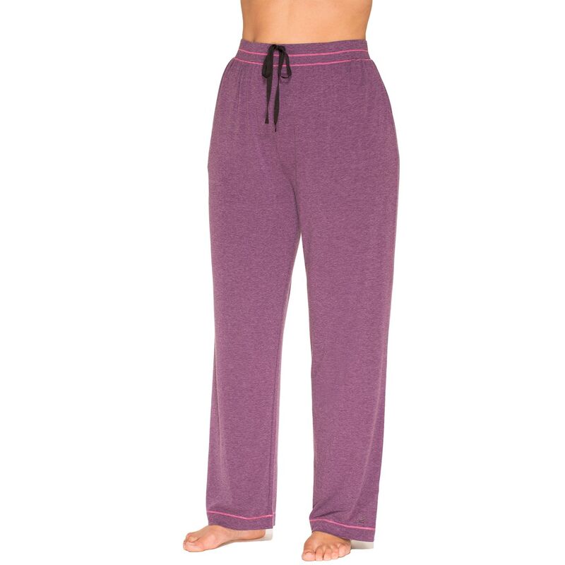 クドルドッズ レディース アンダーウェア ナイトウェア プラスサイズ パンツ Plusize Cuddl Duds Essentials Pajama Pants Dark Plum Heather ヘザー