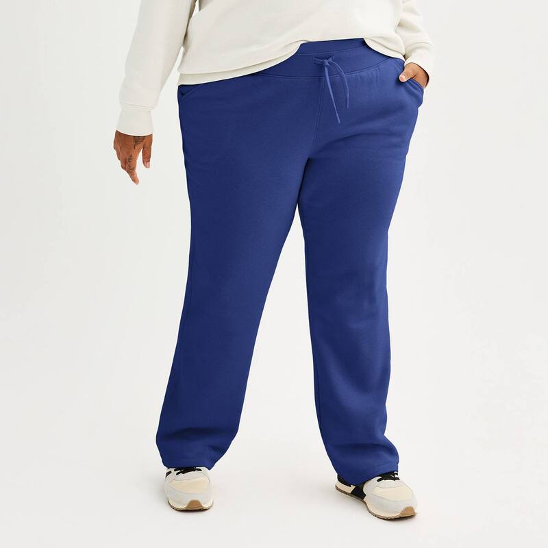 Tek Gear レディース ボトムス カジュアルパンツ プラスサイズ フリース Plusize Tek Gear Ultrasoft Fleece Pantskylar Violet バイオレット