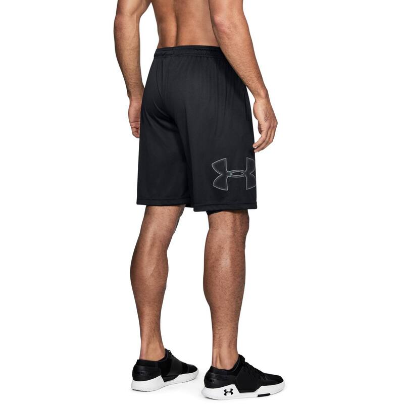 アンダーアーマー メンズ ボトムス ハーフパンツ・ショーツ ショートパンツ グラフィック Men's Under Armour Tech Graphic Shorts Black Graphite ブラック