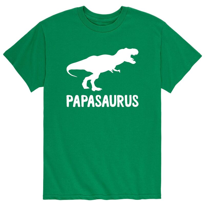 アニメキャラクター メンズ トップス Tシャツ Licensed Character Men's Papasaurus Tee Green グリーン
