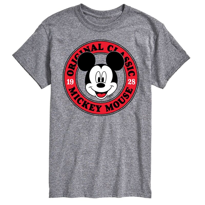 ディズニー メンズ トップス Tシャツ トール Disney Big & Tall OG Classic Tee Gray グレー