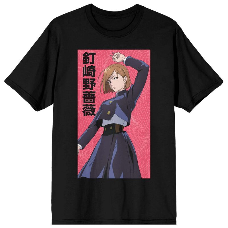 アニメキャラクター メンズ トップス Tシャツ グラフィック Licensed Character Men's Jujutsu Kaisenobara Short Sleeve Graphic Tee Black ブラック