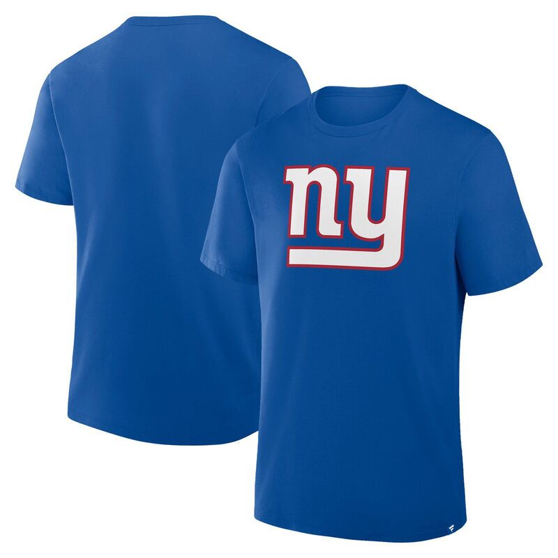 ファナティクス メンズ トップス Tシャツ Men's Fanatics Royal New York Giants Essential T-Shirt Gia Blue ブルー