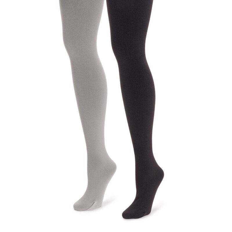 ムクルクス レディース アンダーお召しもの ソックス フリース Women\u0027s MUK LUKS 2 Pack Fleece Lined Tights Brown 赤銅色