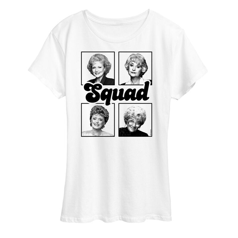 アニメキャラクター レディース トップス Tシャツ グラフィック Licensed Character Women's Golden Girlsquad Graphic Tee White ホワイト 6,021円
