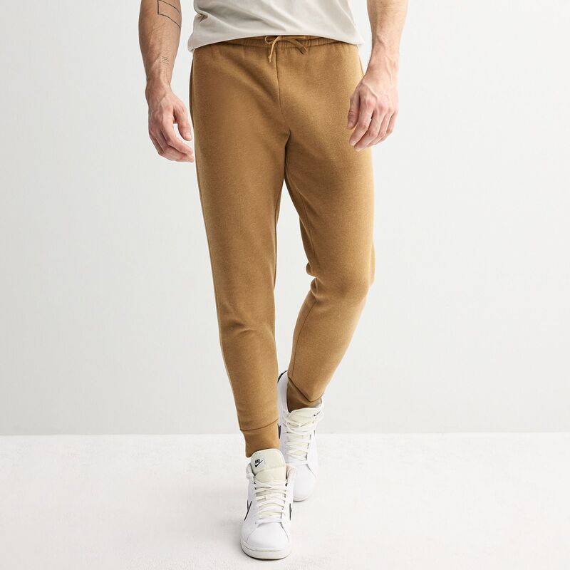 Tek Gear メンズ ボトムス カジュアルパンツ ジョガーパンツ フリース Men's Tek Gear Ultra Soft Fleece Midweight Joggers Rocky Brown ブラウン