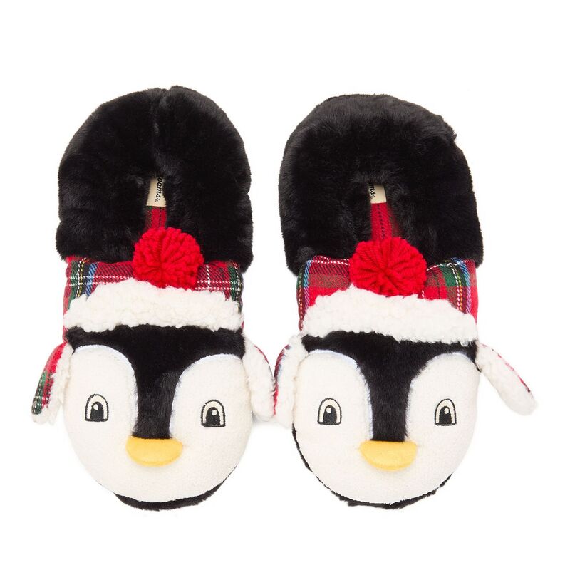 ディアフォームズ レディース シューズ サンダル Dearfoams Critter Adult Closed Back Slippers Black ブラック