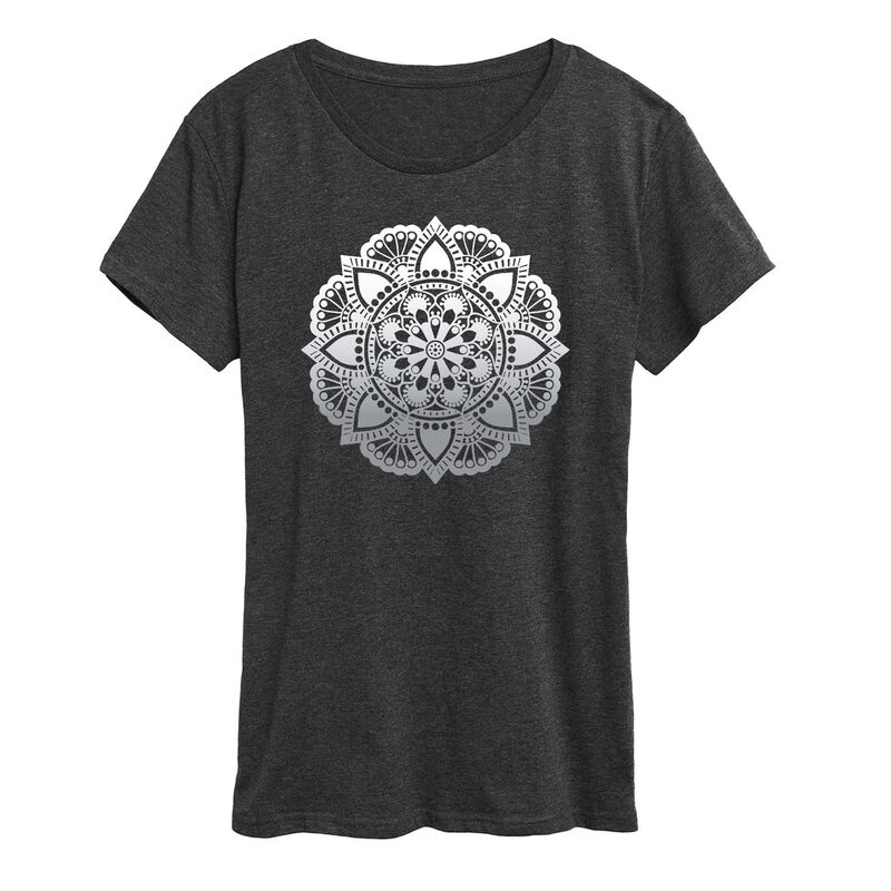 アンブランデッド レディース トップス Tシャツ グラフィック Unbranded Women's Decorative Gradient Graphic Tee Heather Charcoal チャコール 6,699円