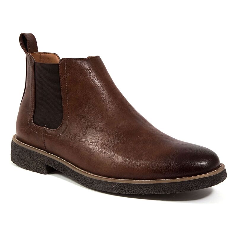 ディアースタッグス メンズ シューズ ブーツ・レインブーツ チェルシーブーツ チェルシー Deer Stags Rockland Men Chelsea Boots Brown Dark Brown ブラウン