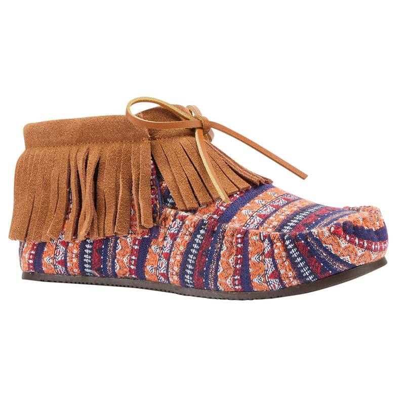 LAMO レディース シューズ ブーツ・レインブーツ アンクル LAMO Ava Women's Moccasin Ankle Boots Chestnut Multi マルチカラー