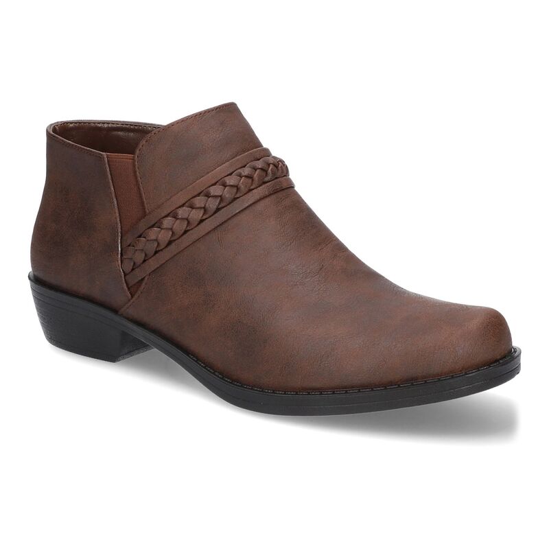 イージーストリート レディース シューズ ブーツ・レインブーツ アンクル Easy Street Jalia Women Ankle Boots Brown ブラウン