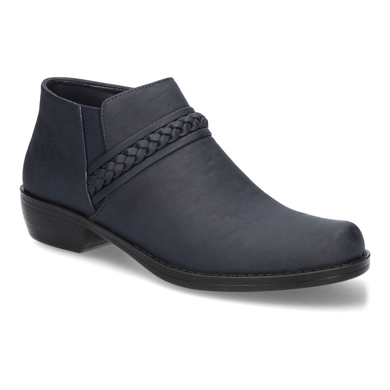 イージーストリート レディース シューズ ブーツ・レインブーツ アンクル Easy Street Jalia Women Ankle Boots Navy ネイビー