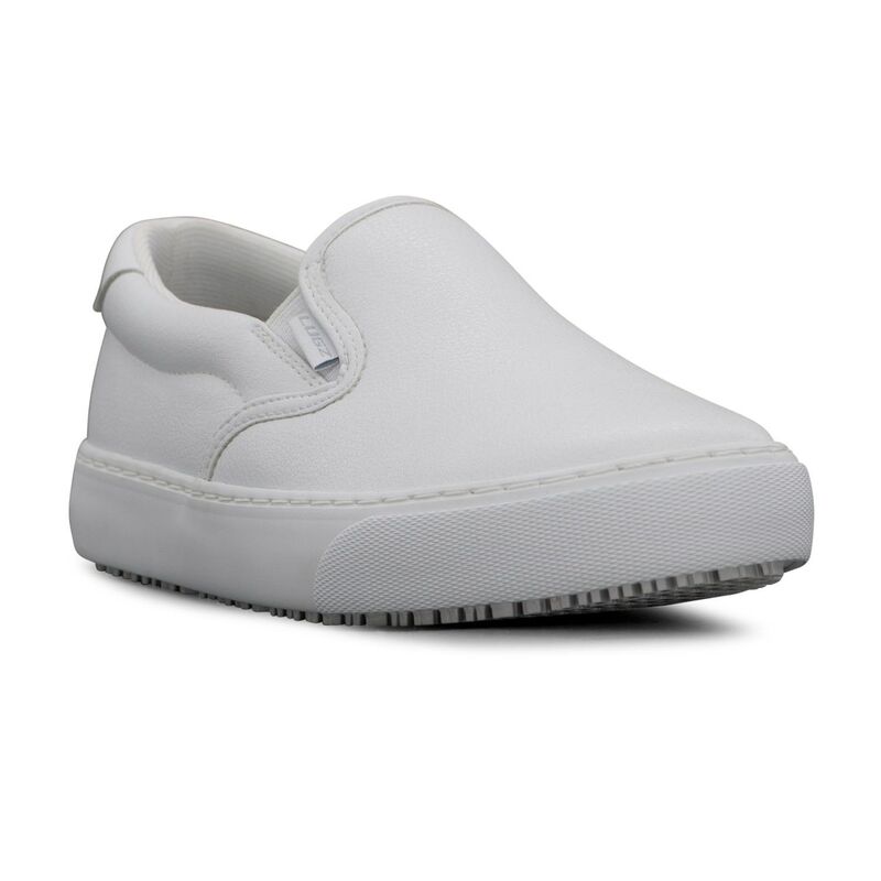 ラグズ レディース シューズ スニーカー なめし革 Lugz Clipper Women\u0027s Leather Slip Resistant Shoes White 白いこと