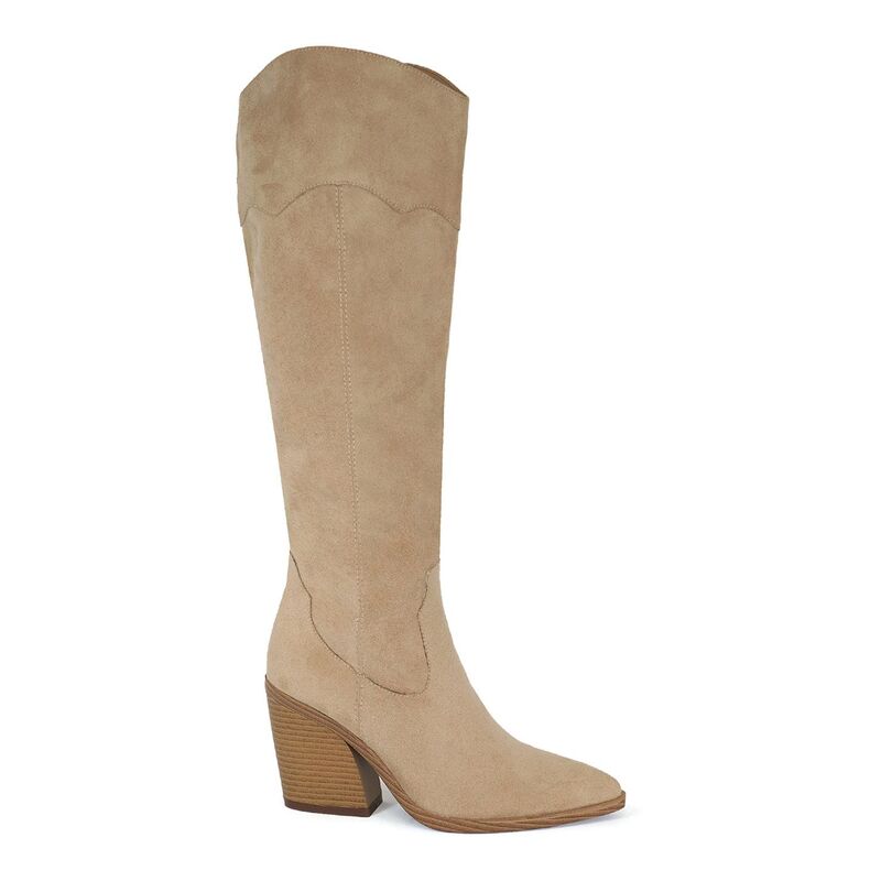 ヨキ レディース シューズ ブーツ・レインブーツ Yoki Muriel-09 Women\u0027s Knee-High Boots Beige ベージュ
