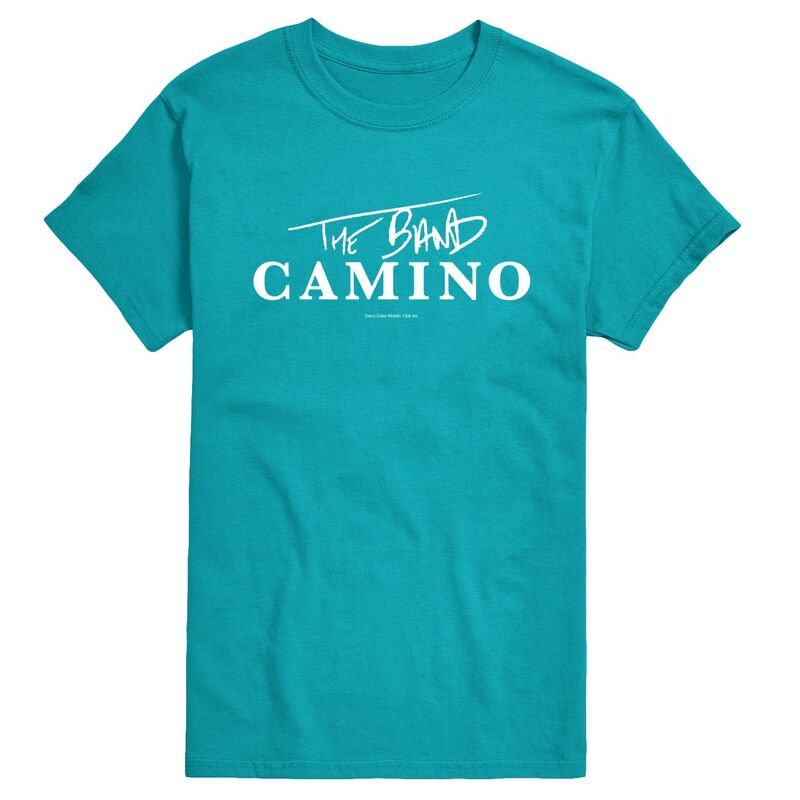 アニメキャラクター メンズ トップス Tシャツ ロゴ グラフィック Licensed Character Men's The Band Camino Logo Graphic Tee Tahiti Blue ブルー