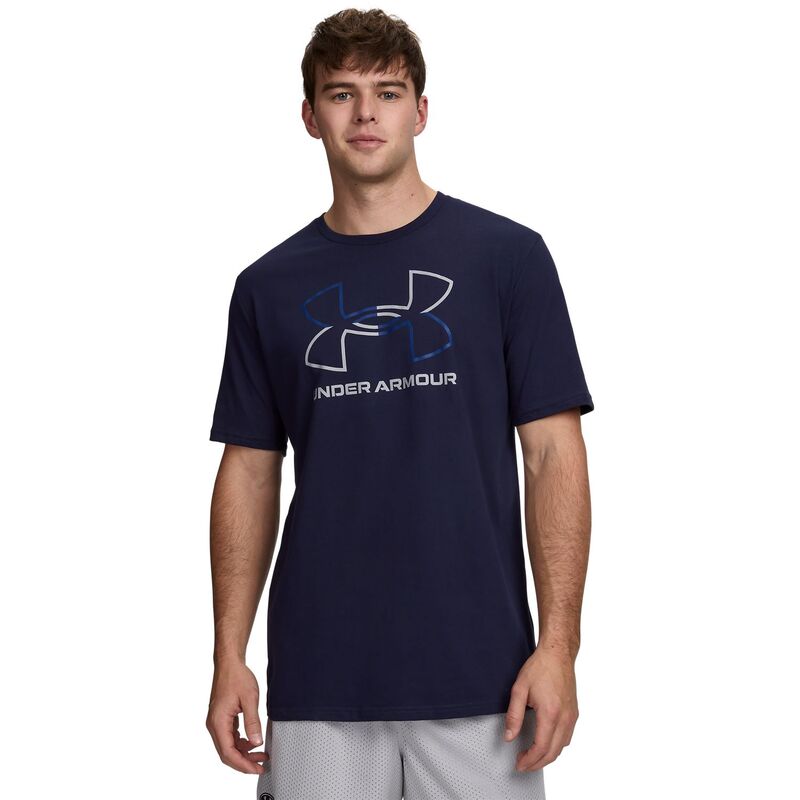 アンダーアーマー メンズ トップス Tシャツ トール グラフィック Big & Tall Under Armour Foundation Short Sleeve Graphic Tee Midnight Navy ネイビー