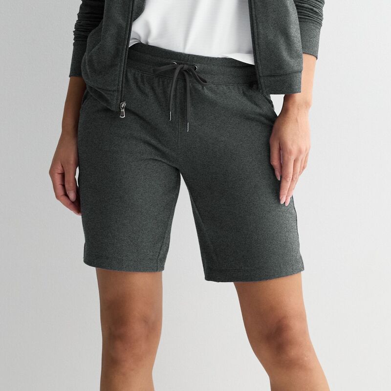 Tek Gear レディース ボトムス ハーフパンツ・ショーツ プチ ショートパンツ Petitek Gear Essential Bermuda Shorts Medium Ink Heather ヘザー