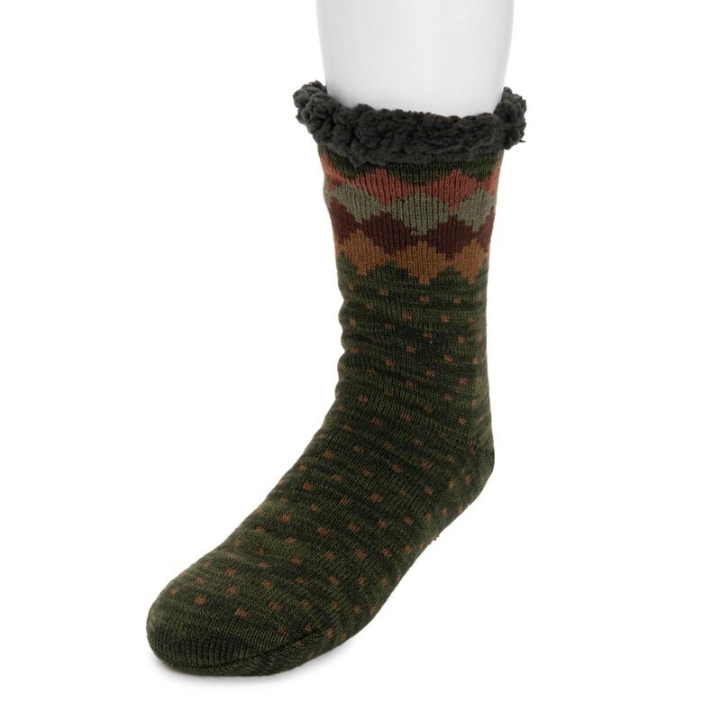 ムクルクス メンズ シューズ サンダル Men's MUK LUKS Cabin Socks Green グリーン