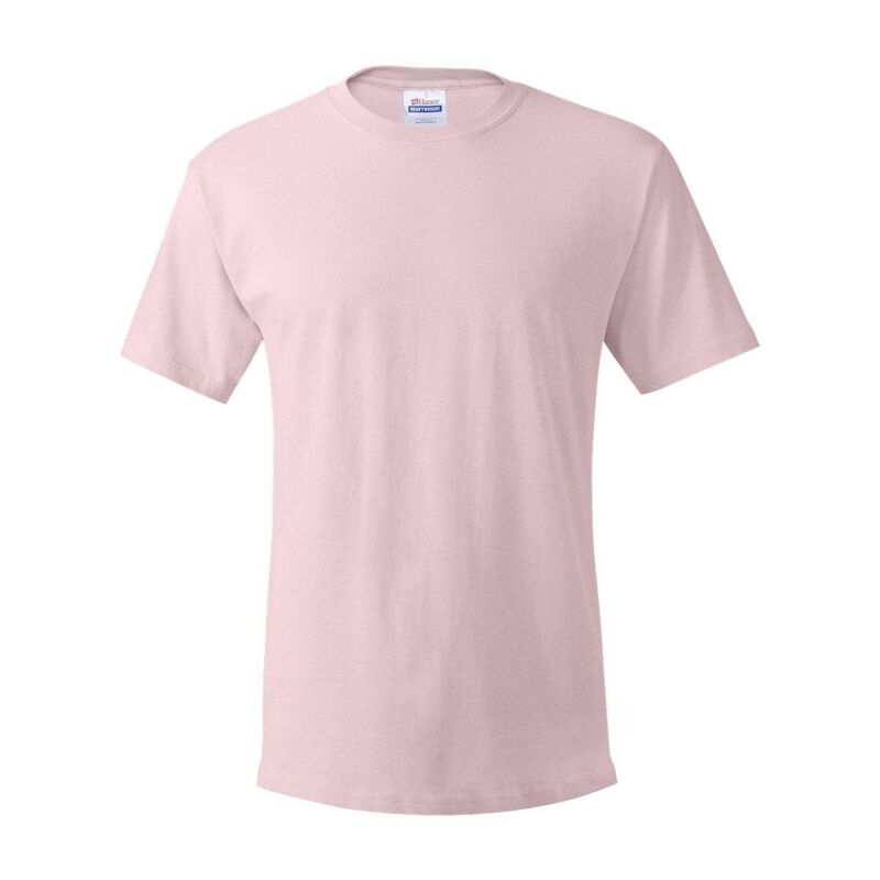 フロソ メンズ トップス Tシャツ Floso Essential-T Plain T-Shirt Pale Pink ピンク