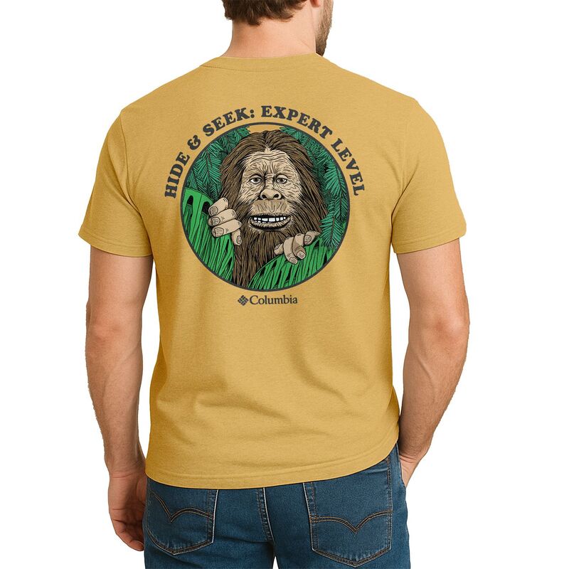 コロンビア メンズ トップス Tシャツ グラフィック Men's Columbia Ratoon Graphic Tee Mustard マスタード