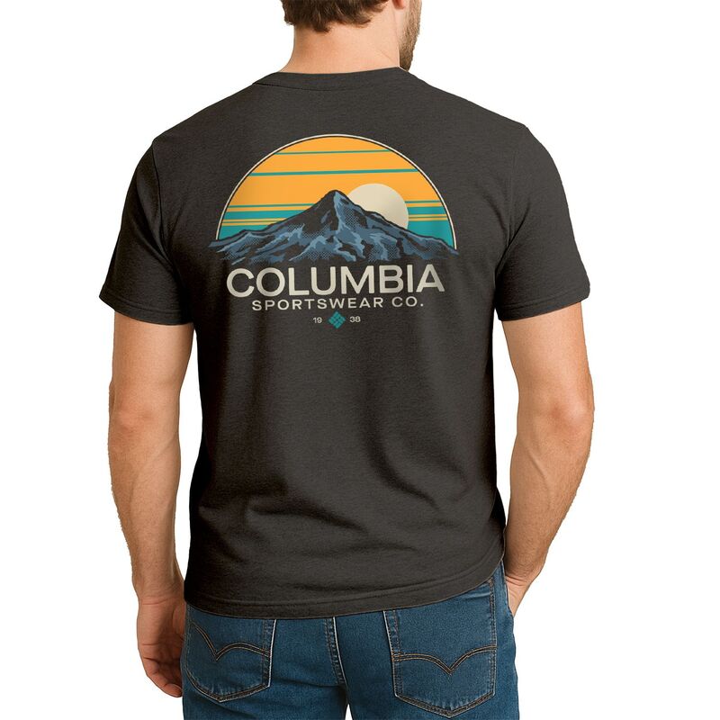 コロンビア メンズ トップス Tシャツ グラフィック Men's Columbia Trenta Graphic Tee Black ブラック