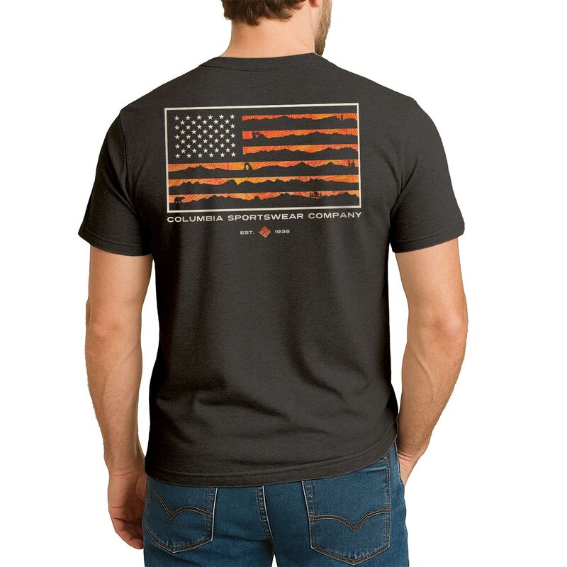 コロンビア メンズ トップス Tシャツ グラフィック Men's Columbia Trejo Graphic Tee Black ブラック