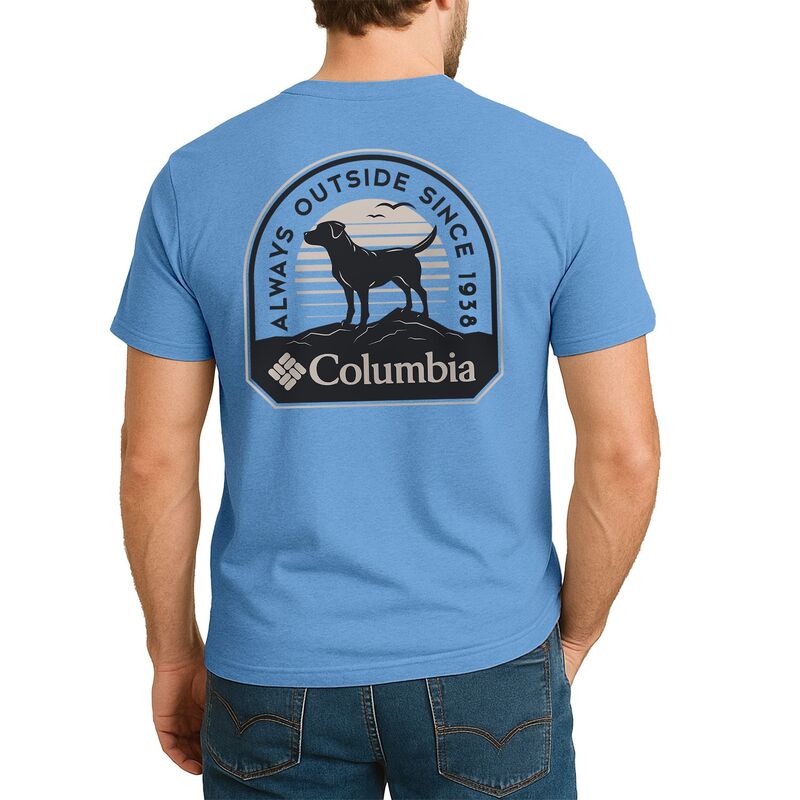 コロンビア メンズ トップス Tシャツ グラフィック Men's Columbia Ryder Graphic Tee Steel Blue ブルー