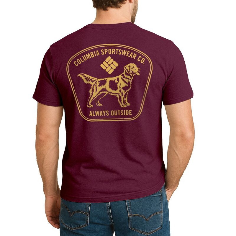 コロンビア メンズ トップス Tシャツ グラフィック Men's Columbia Graphic Tee Redog レッド