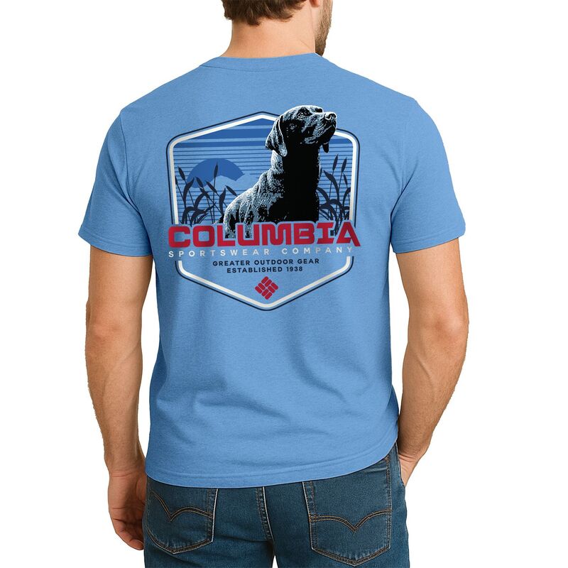 コロンビア メンズ トップス Tシャツ グラフィック Men's Columbia Graphic Tee Blue Dog ブルー