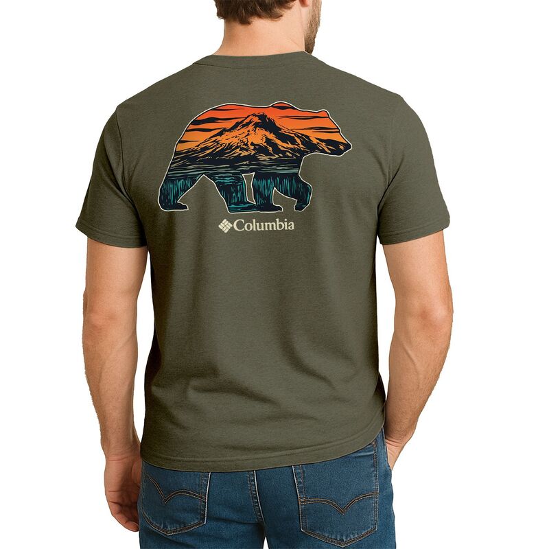 コロンビア メンズ トップス Tシャツ グラフィック Men's Columbia Graphic Tee Green Bear グリーン 6,384円