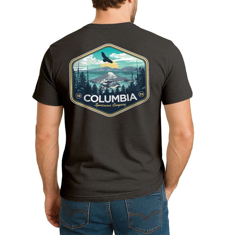 コロンビア メンズ トップス Tシャツ グラフィック Men's Columbia Graphic Tee Black Bird ブラック
