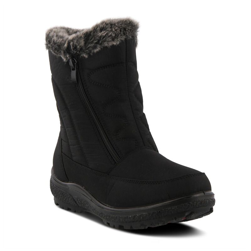 フレクサス レディース シューズ ブーツ・レインブーツ Flexus by Spring Stepersenia Women's Waterproof Winter Boots Black ブラック
