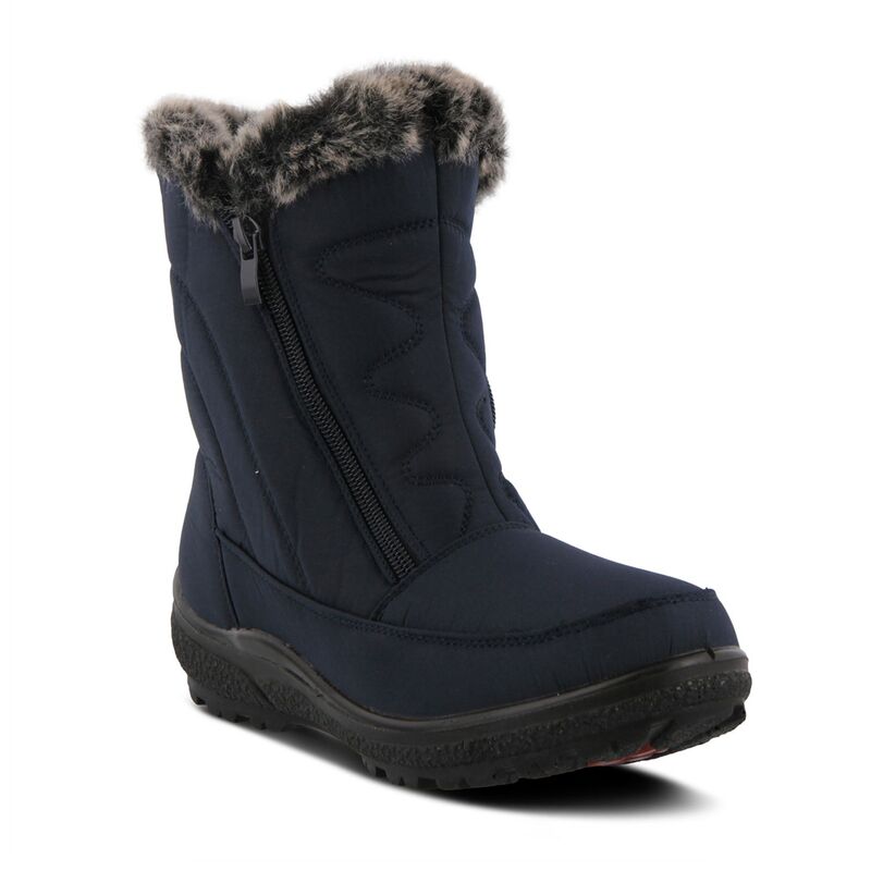 フレクサス レディース シューズ ブーツ・レインブーツ Flexus by Spring Stepersenia Women's Waterproof Winter Boots Navy ネイビー｜ReVida 店