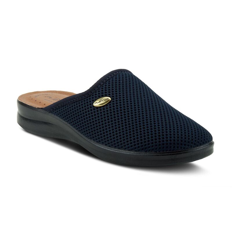 フレクサス レディース シューズ サンダル Flexus by Spring Step Women'scuff Slippers Navy ネイビー|ReVida 店