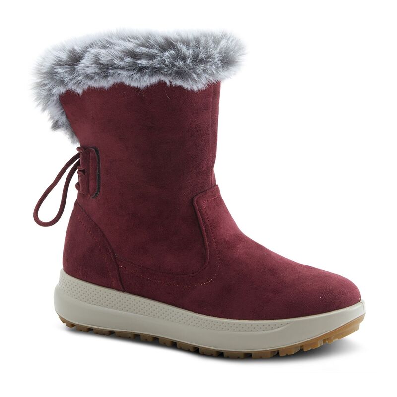 フレクサス レディース シューズ ブーツ・レインブーツ Flexus by Spring Step Snowbird Women Waterproof Snow Boots Burgundy バーガンディ
