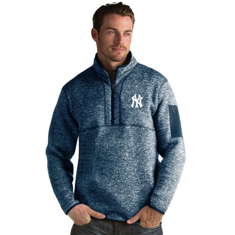 アンティグア メンズ トップス Tシャツ Men's Antigua New York Yankees Fortune Pullover Ynk Navy ネイビー