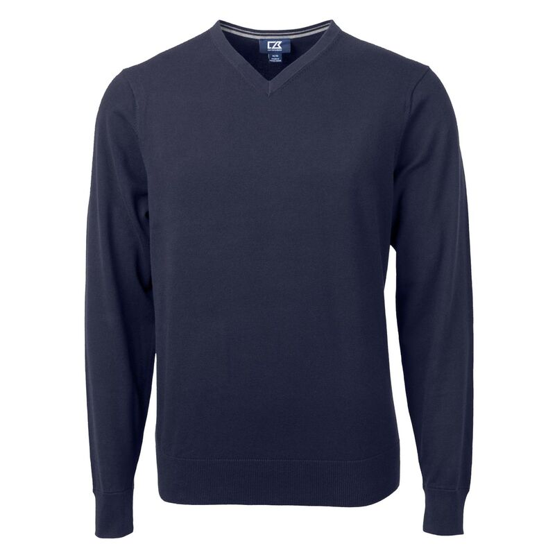 カッターアンドバック メンズ アウター ニット・セーター Vネック トール Cutter \u0026 Buck Lakemontri-Blend Mens Big and Tall V-Neck Pullover Sweater Liberty Navy ネイビー