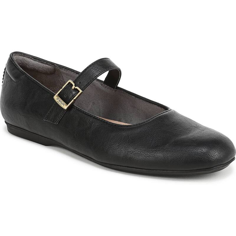 お医者さん・肩かけ レディース シューズ サンダル Dr. Scholl\u0027s Wexley Jane Women\u0027s Mary Jane Flats Black 黒いこと