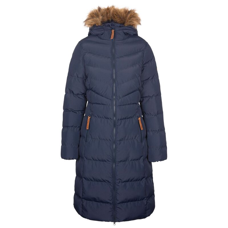 トレスパス レディース アウター ジャケット・ブルゾン Trespass Womens/Ladies Audrey Padded Jacket Navy ネイビー｜ReVida 店
