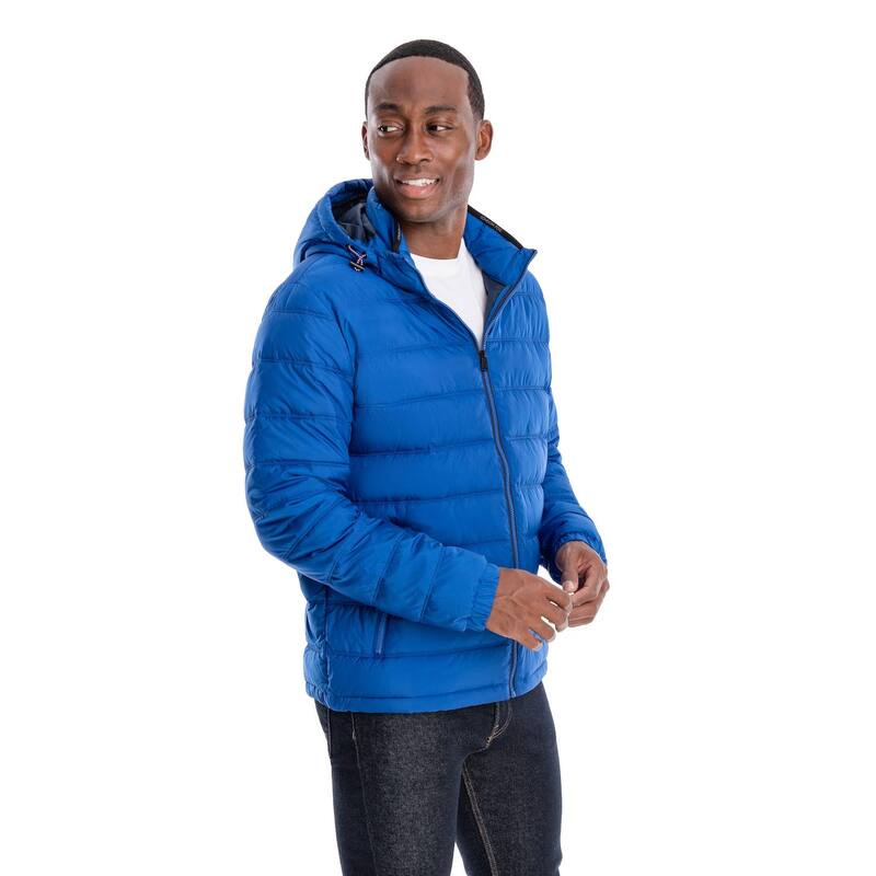 ロンドンフォグ メンズ アウター ジャケット・ブルゾン Men's London Fog Hooded Puffer Jacket Bright Blue ブルー 26,496円