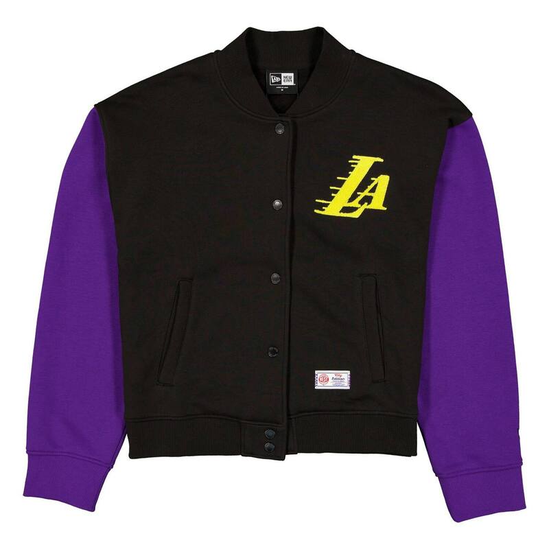 ニューエラ レディース アウター ジャケット・ブルゾン フリース Women's New Era Purple/Black Los Angeles Lakers 2025/26 City Edition Full-Snap Fleece Jacket Lak Purple パープル