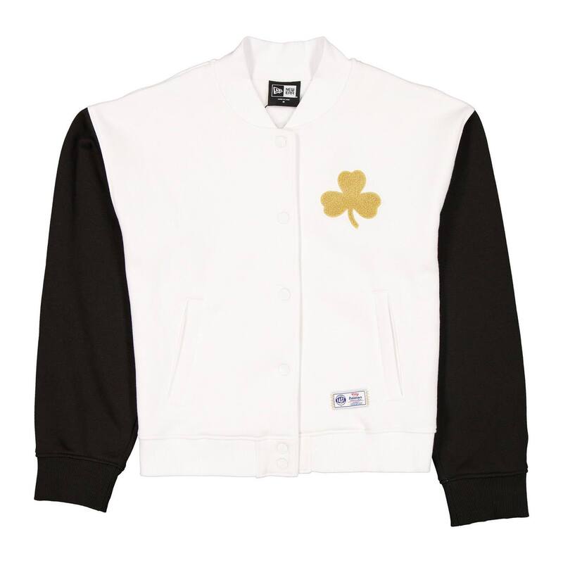 ニューエラ レディース アウター ジャケット・ブルゾン フリース Women's New Era White/Black Boston Celtics 2025/26 City Edition Full-Snap Fleece Jacket Cel White ホワイト 17,235円