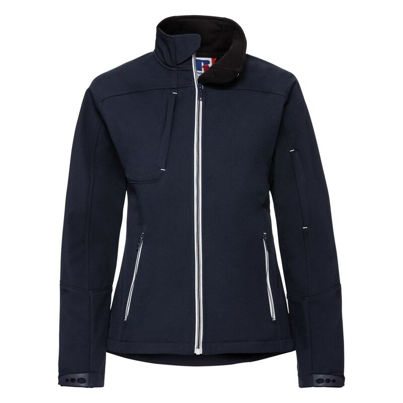 ラッセルアスレチック レディース アウター ジャケット・ブルゾン Russell Athletic Russell Women/Ladies Bionic Softshell Jacket French Navy ネイビー