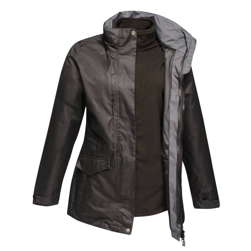 レガッタ レディース アウター ジャケット・ブルゾン Regatta Professional Womens/Ladies 3 in 1 Jacket Black ブラック